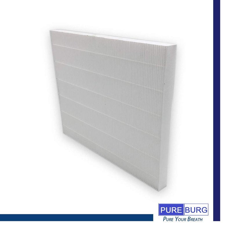 PUREBURG AeraMax 300 Replacement True HEPA Filter Set Compatible with Fellowes HF-300 fits Fellowes AP300PH HF300 AeraMax 290 300 DX95 Air Purifier Part 9287201 - Image 2